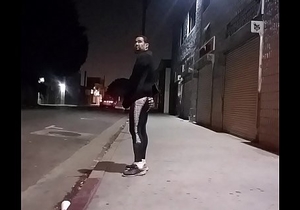 Gay Latino bubble butt selling my holes in the street